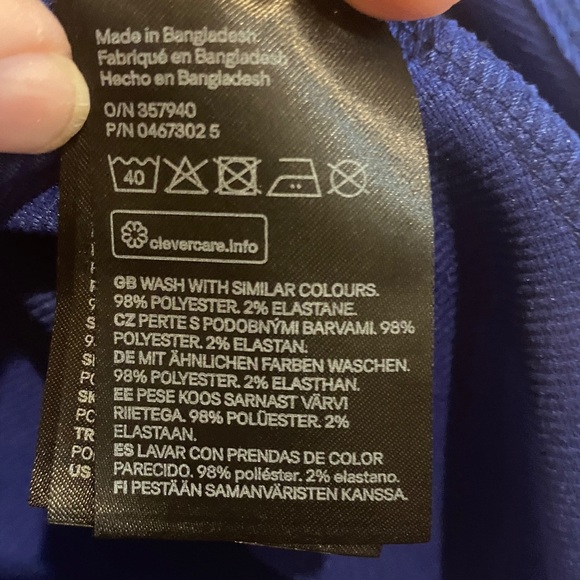 Royal Blue Spring Dress - Picture 6 of 6